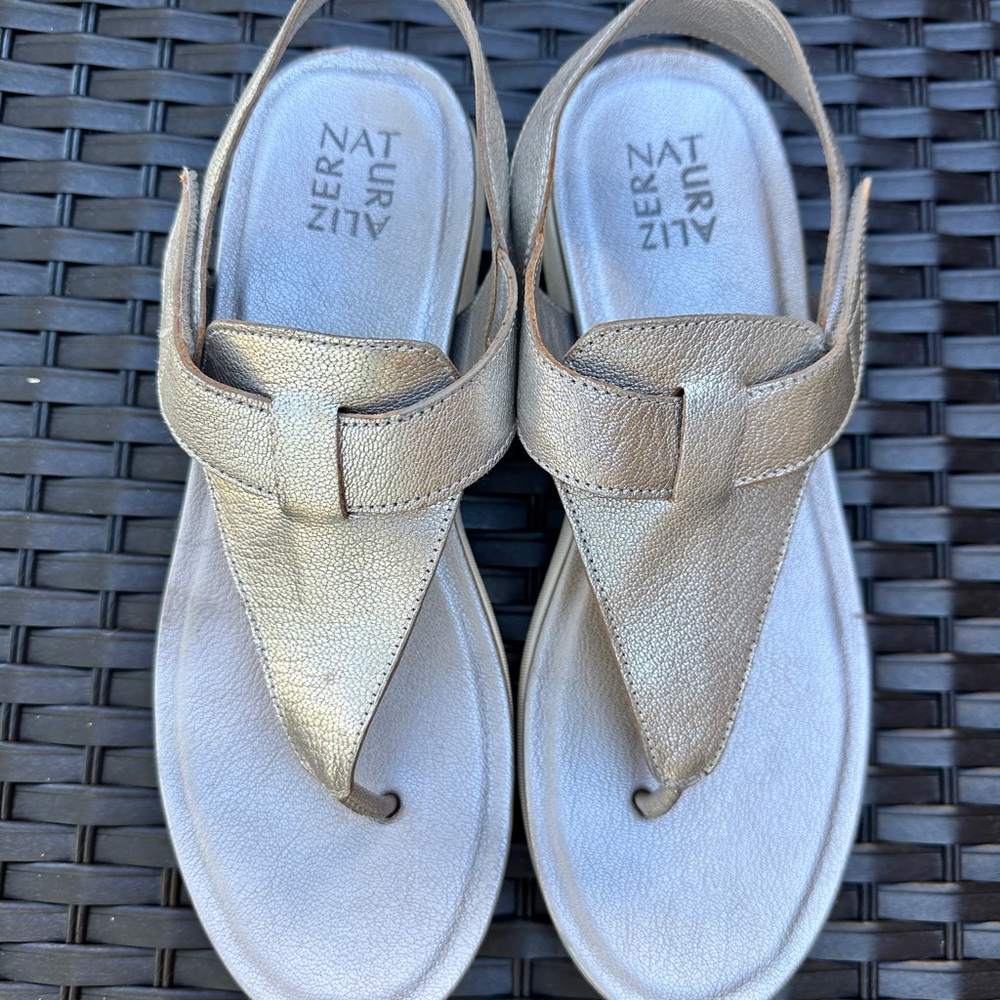 Naturalizer Metallic Sandals